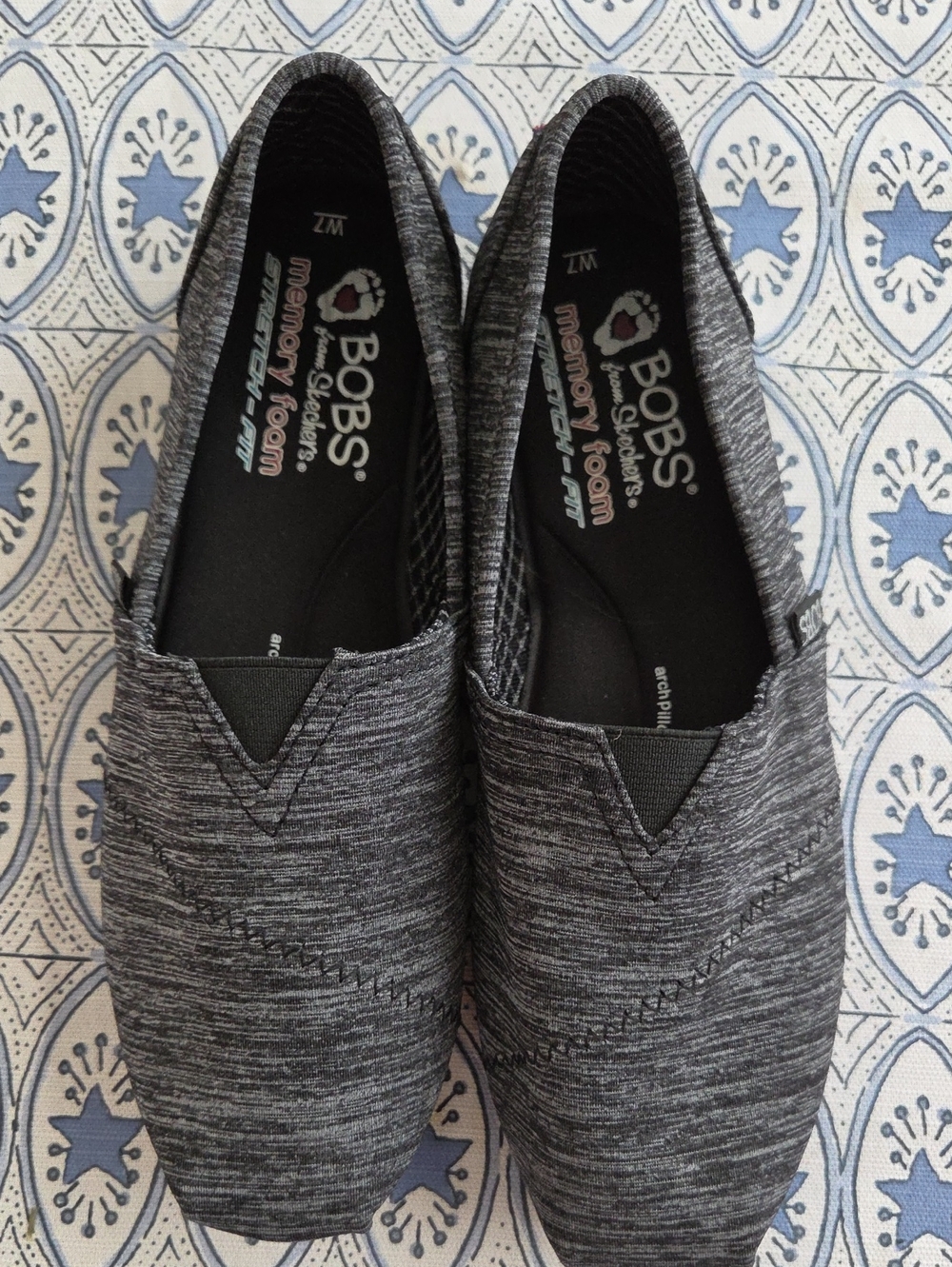 BOBS from Skechers Gray Slip-On Flats